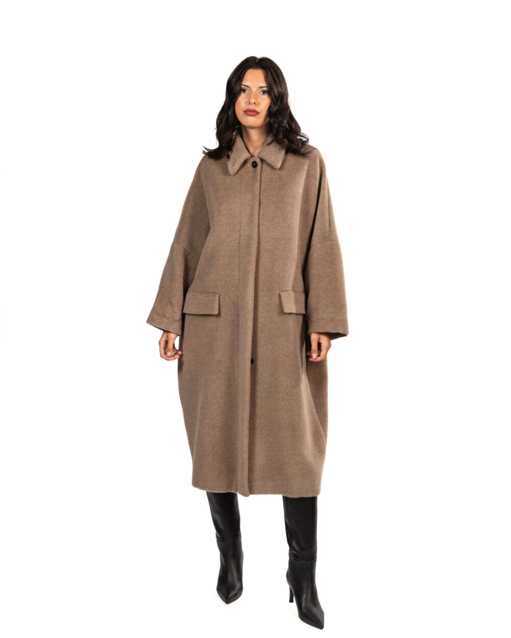 Marella cappotto over beige - immagine 2