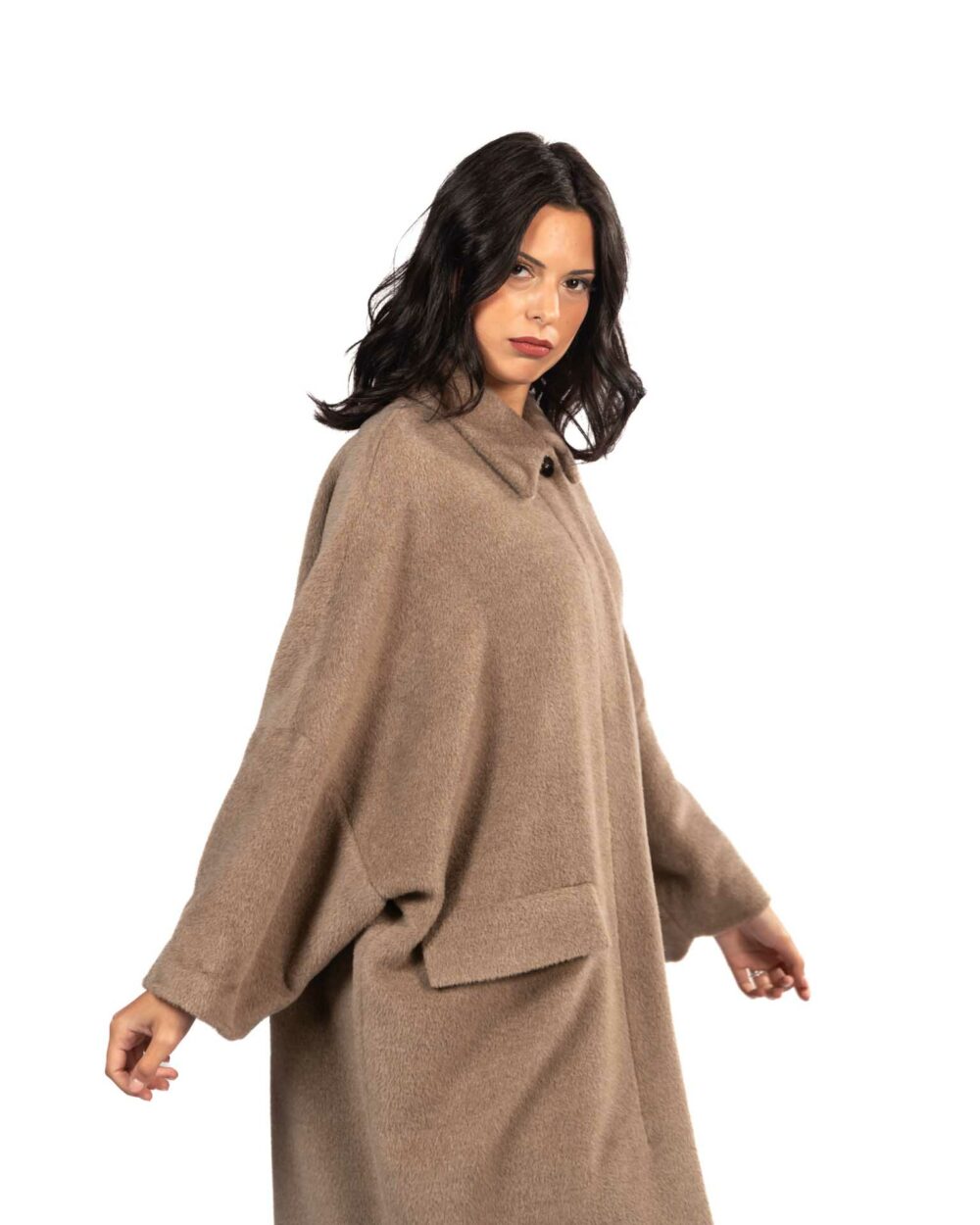 Marella cappotto over beige - immagine 3