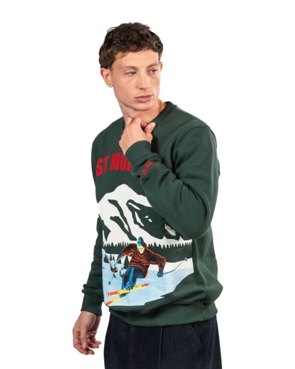 Superculture felpa verde