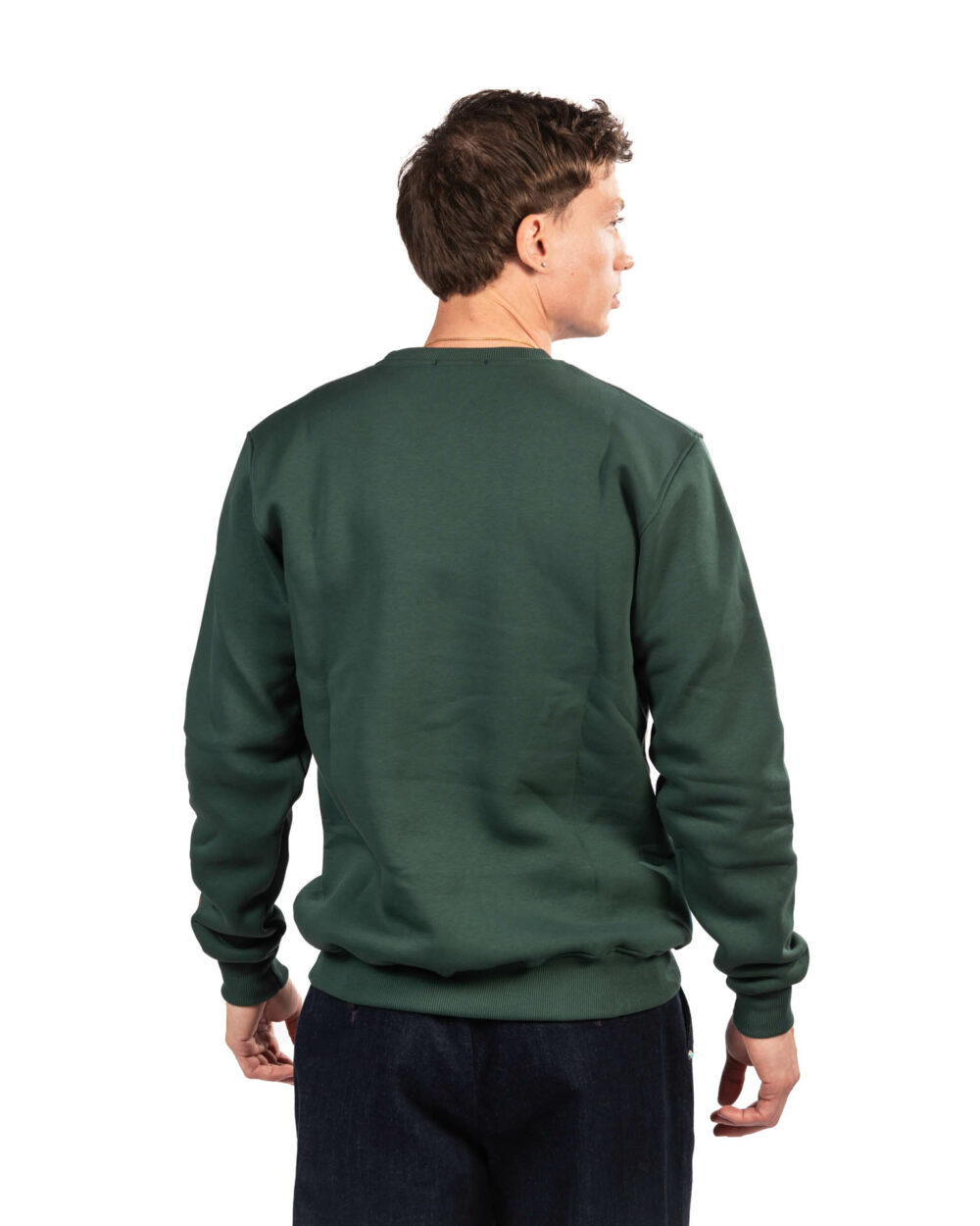 Superculture felpa verde - immagine 2