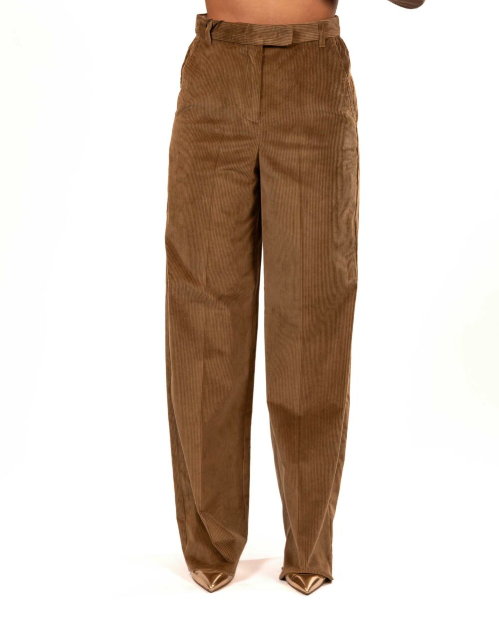 Marella pantalone in velluto a coste