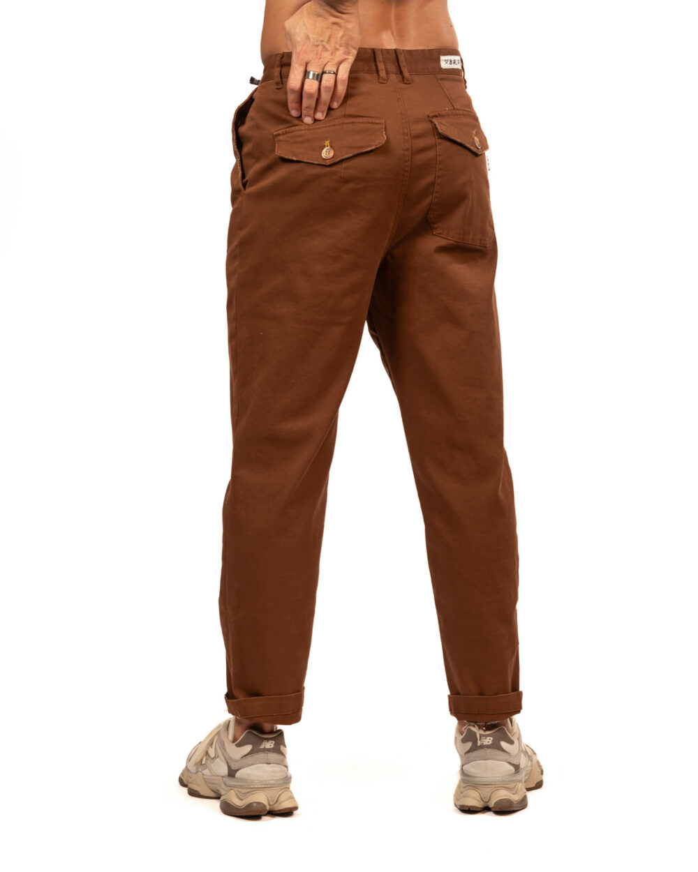 Berna pantalone marrone - immagine 3
