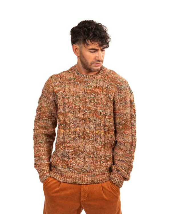 Berna maglione arancione