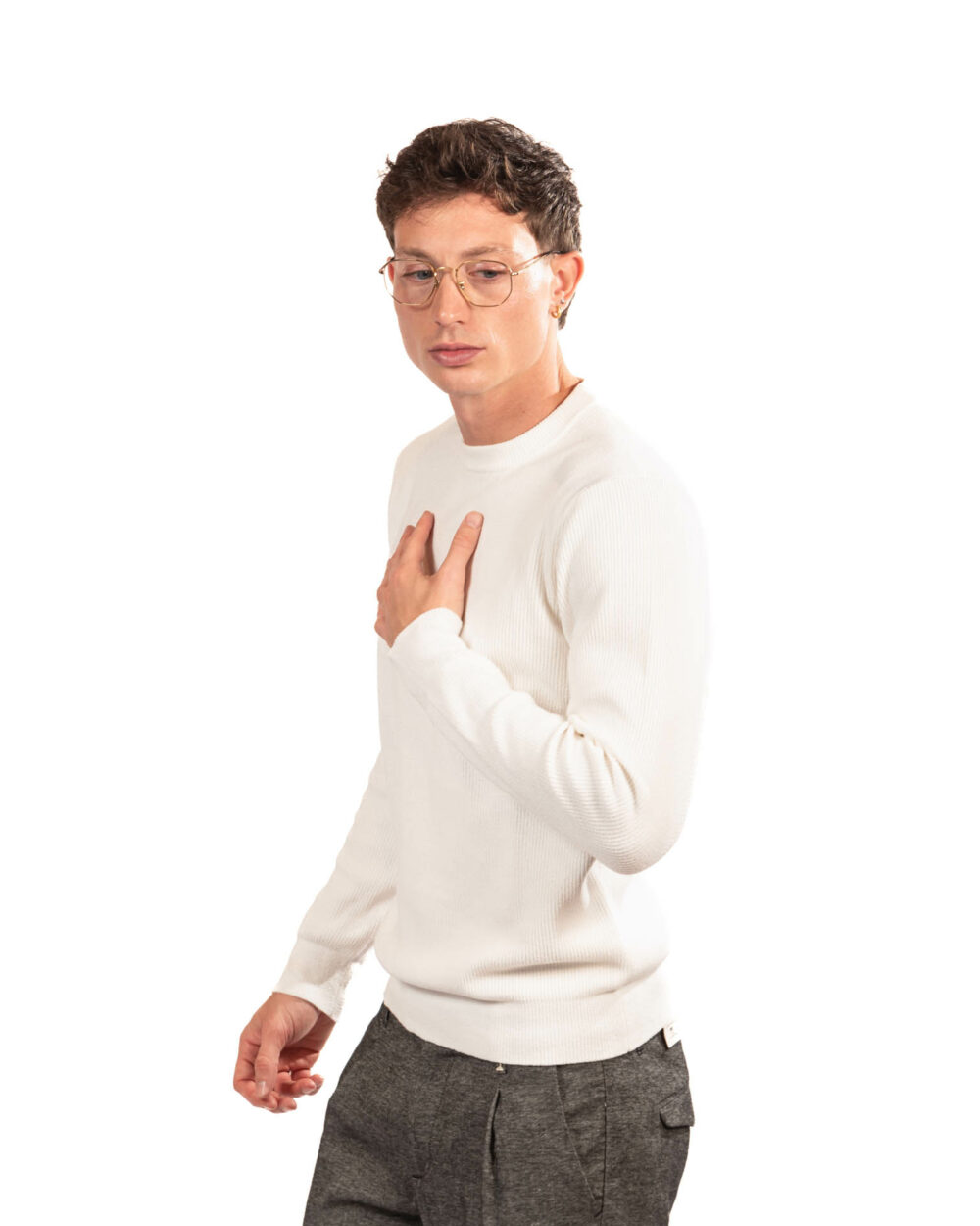Antony Morato maglione bianco - immagine 2