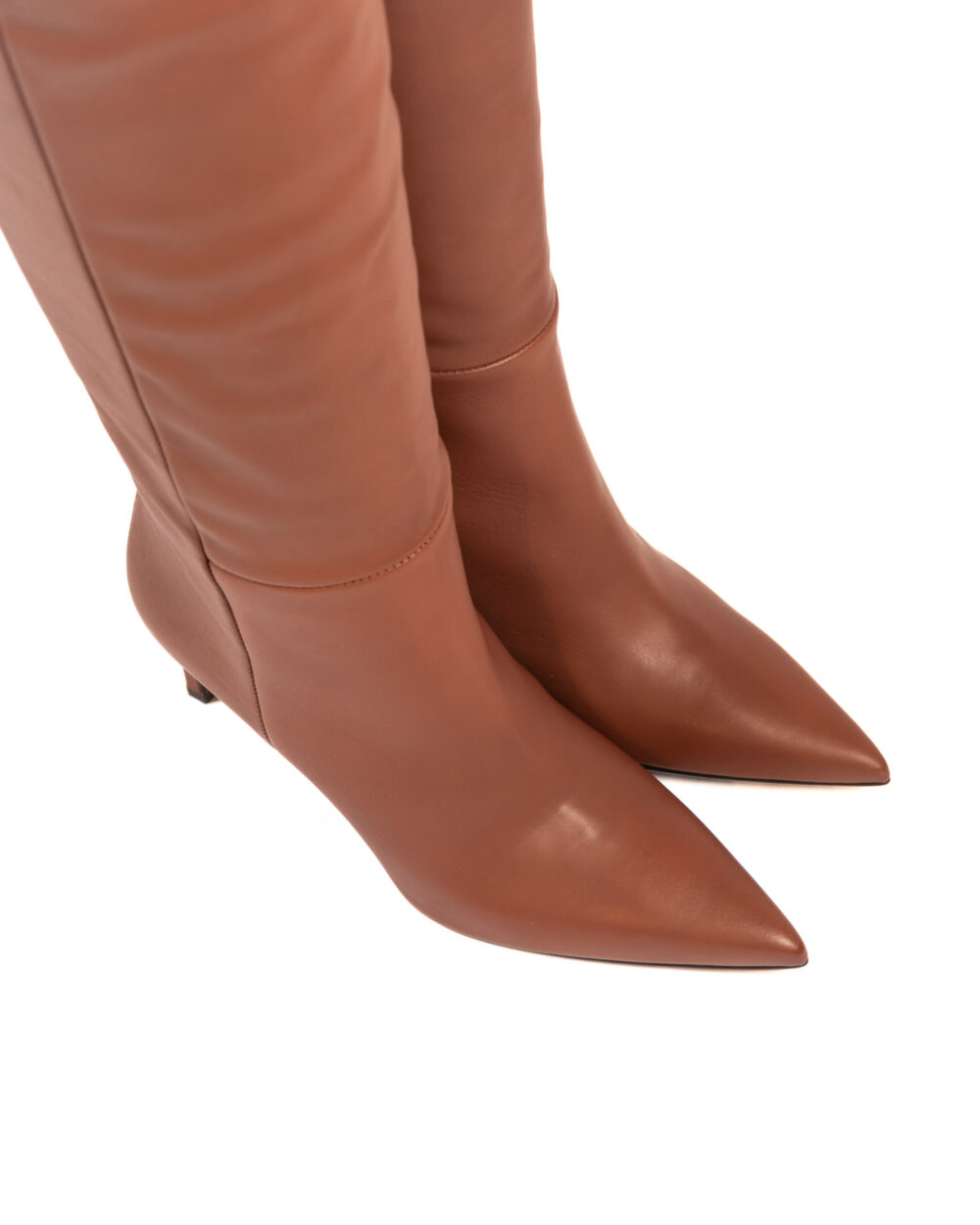 Berti Mode Collection stivale in pelle marrone - immagine 4