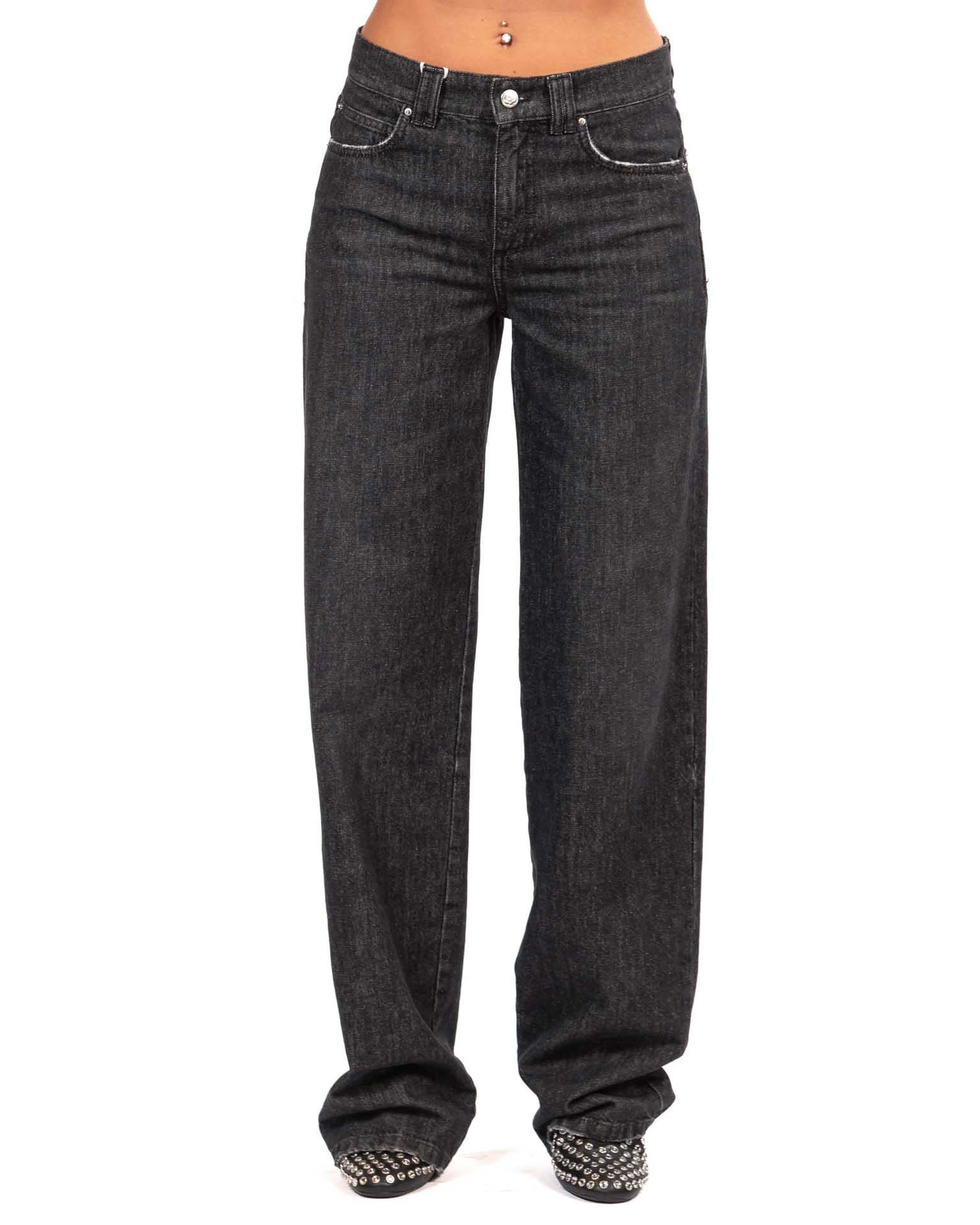 Marella Jeans straight - NERO