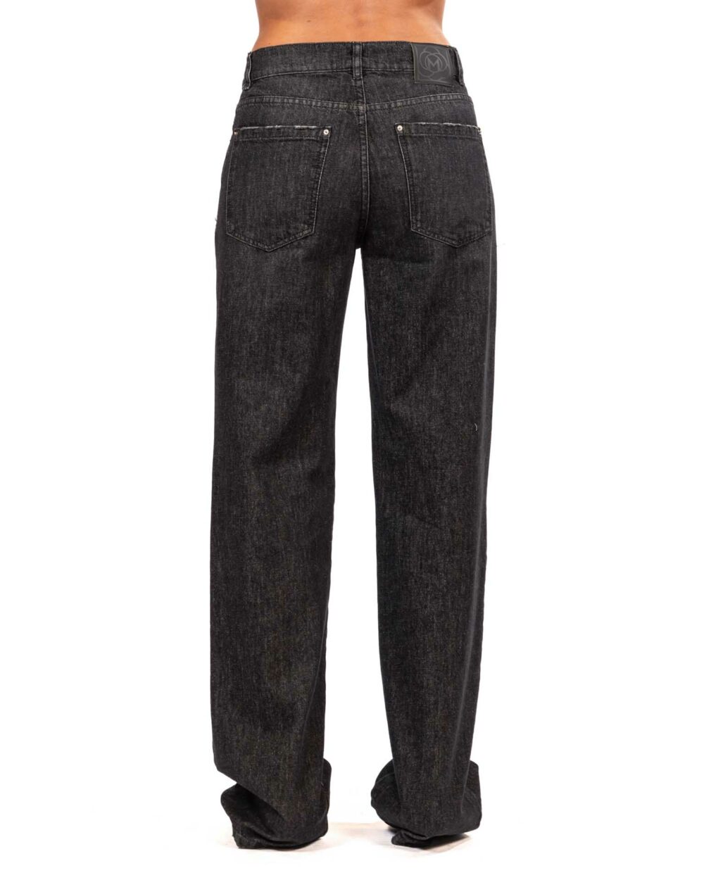 Marella Jeans straight - NERO - immagine 3