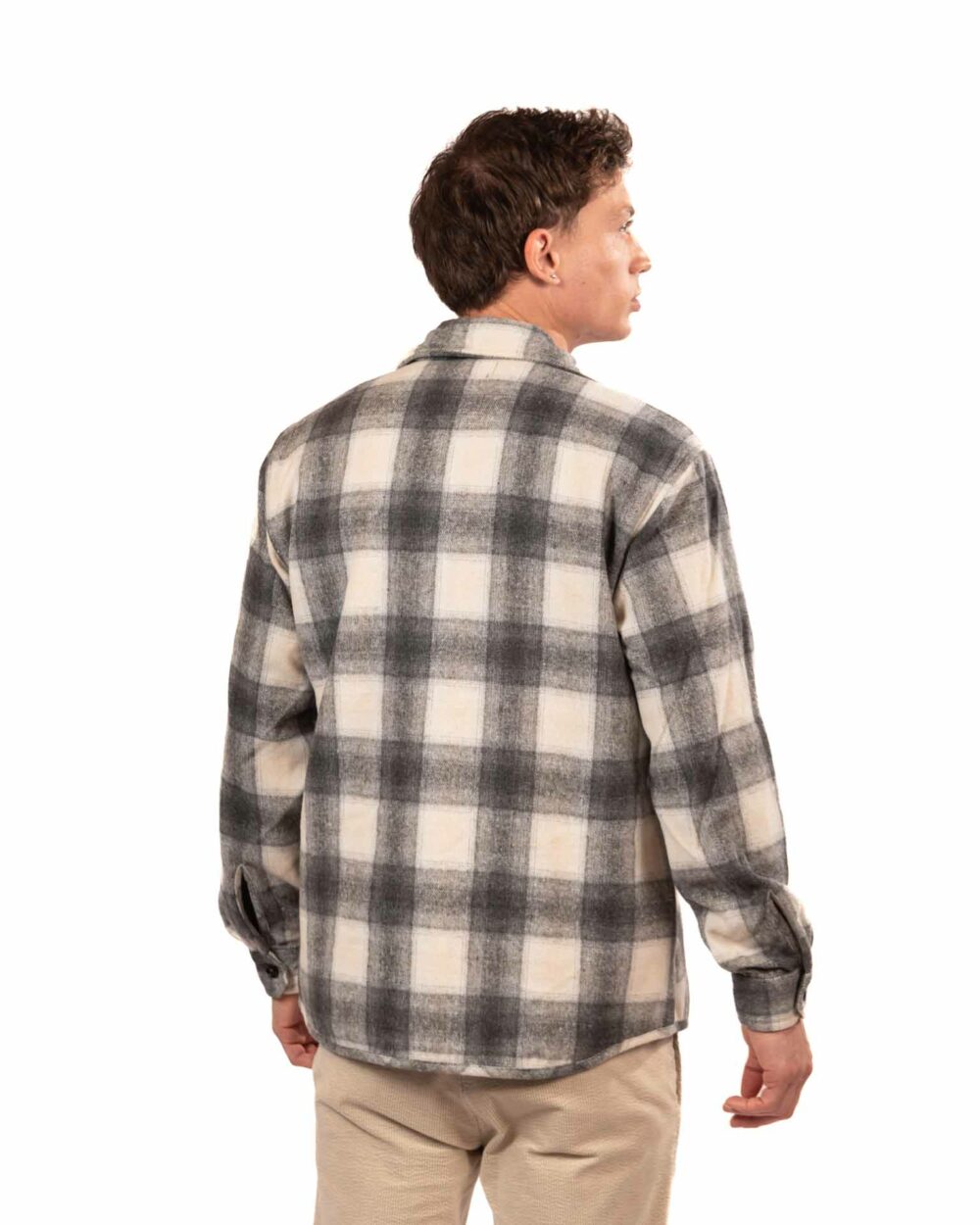 Over/d overshirt grigia - immagine 3