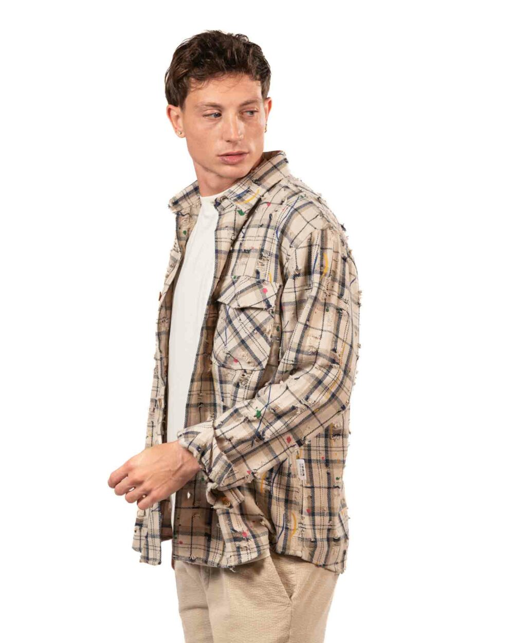Berna overshirt check - immagine 3