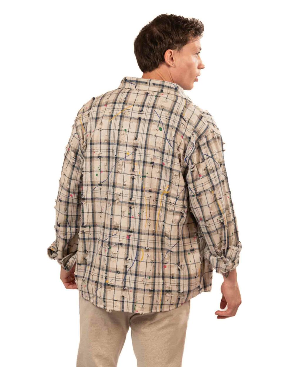 Berna overshirt check - immagine 4