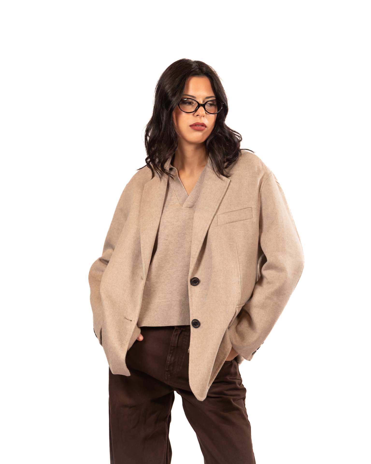 Vicolo giacca beige