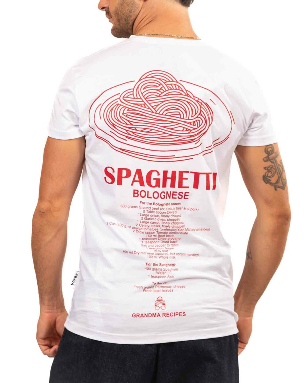 Berna t-shirt bianca con stampa - immagine 3