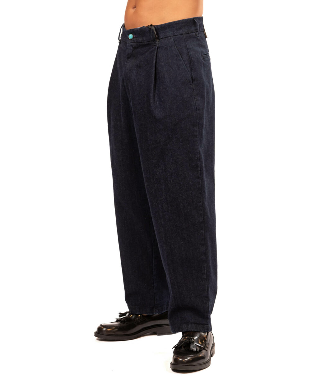Berna denim con pinces - immagine 2