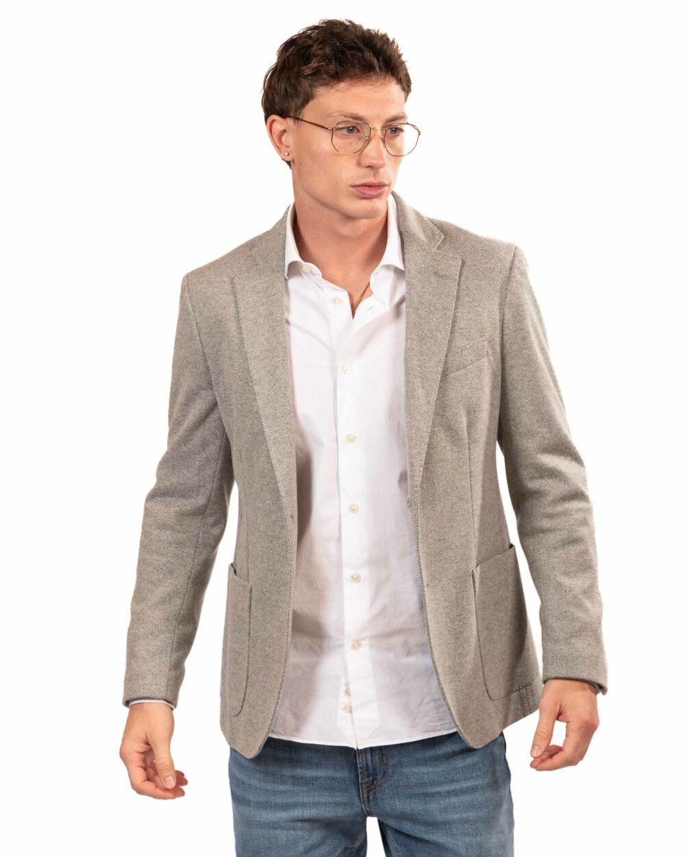 Berti mode collection giacca grigia