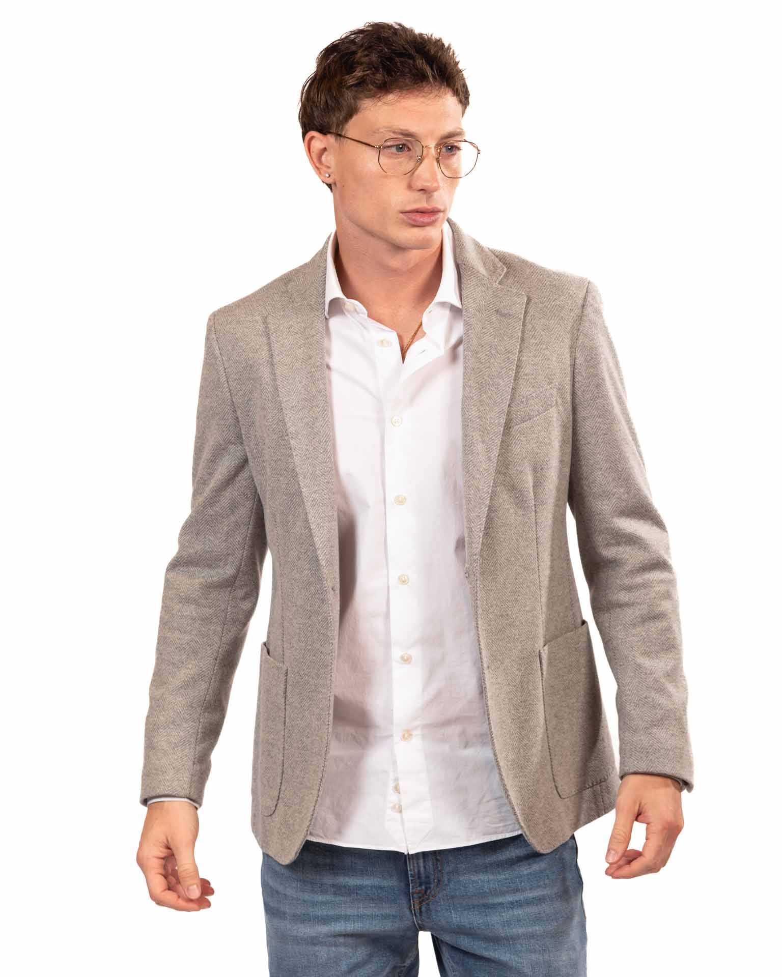 Berti mode collection giacca grigia