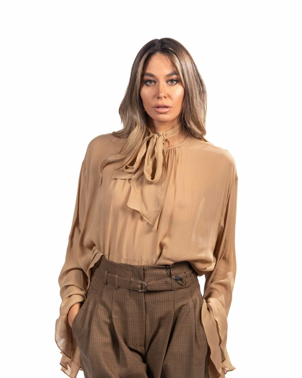 Marella blusa a manica lunga