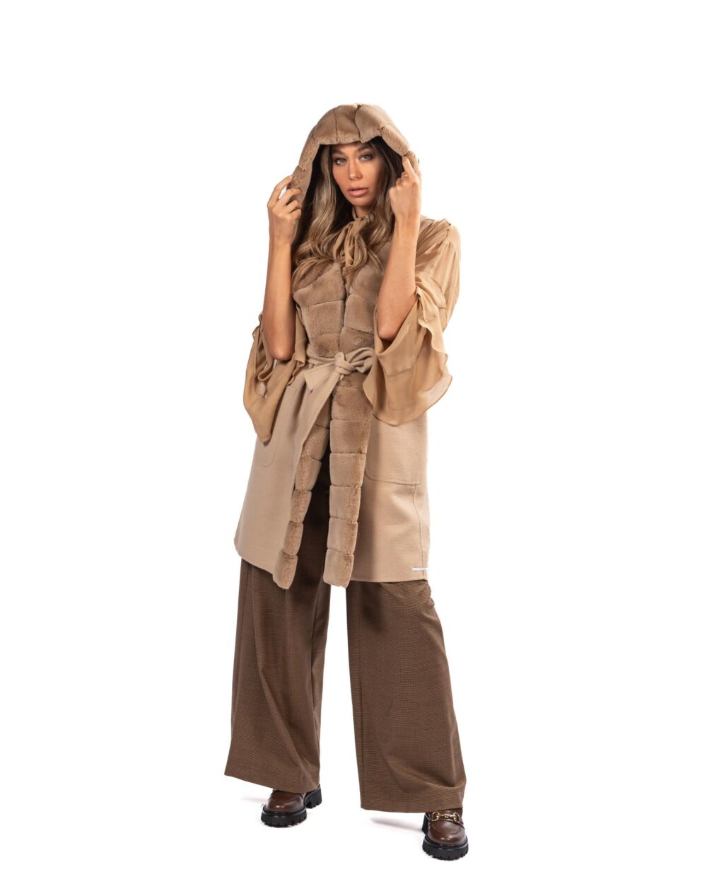 Emme marella cappotto smanicato - immagine 2