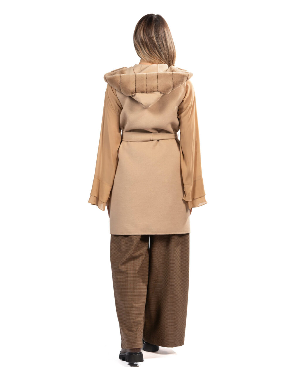 Emme marella cappotto smanicato - immagine 5