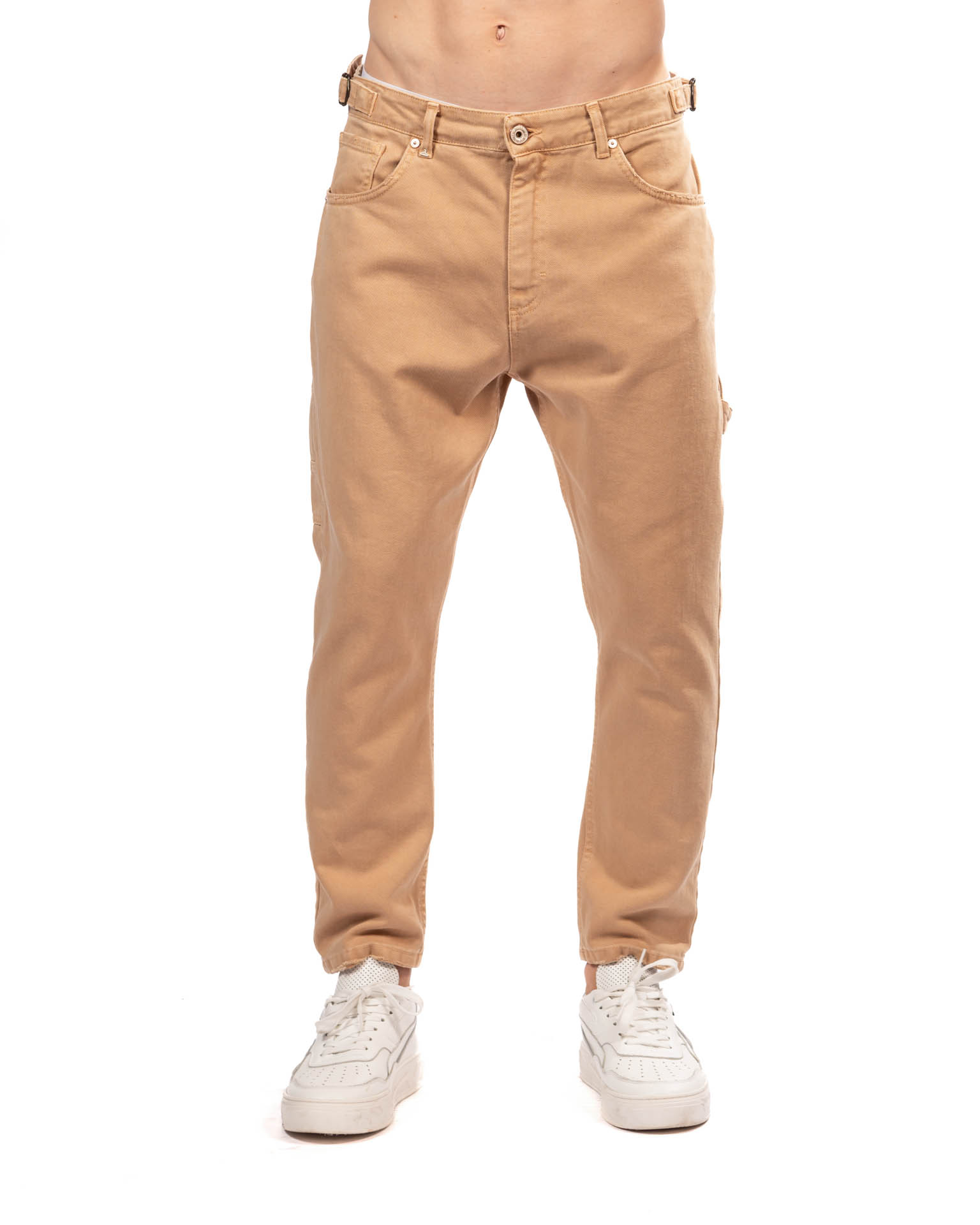 Berna pantaloni cammello