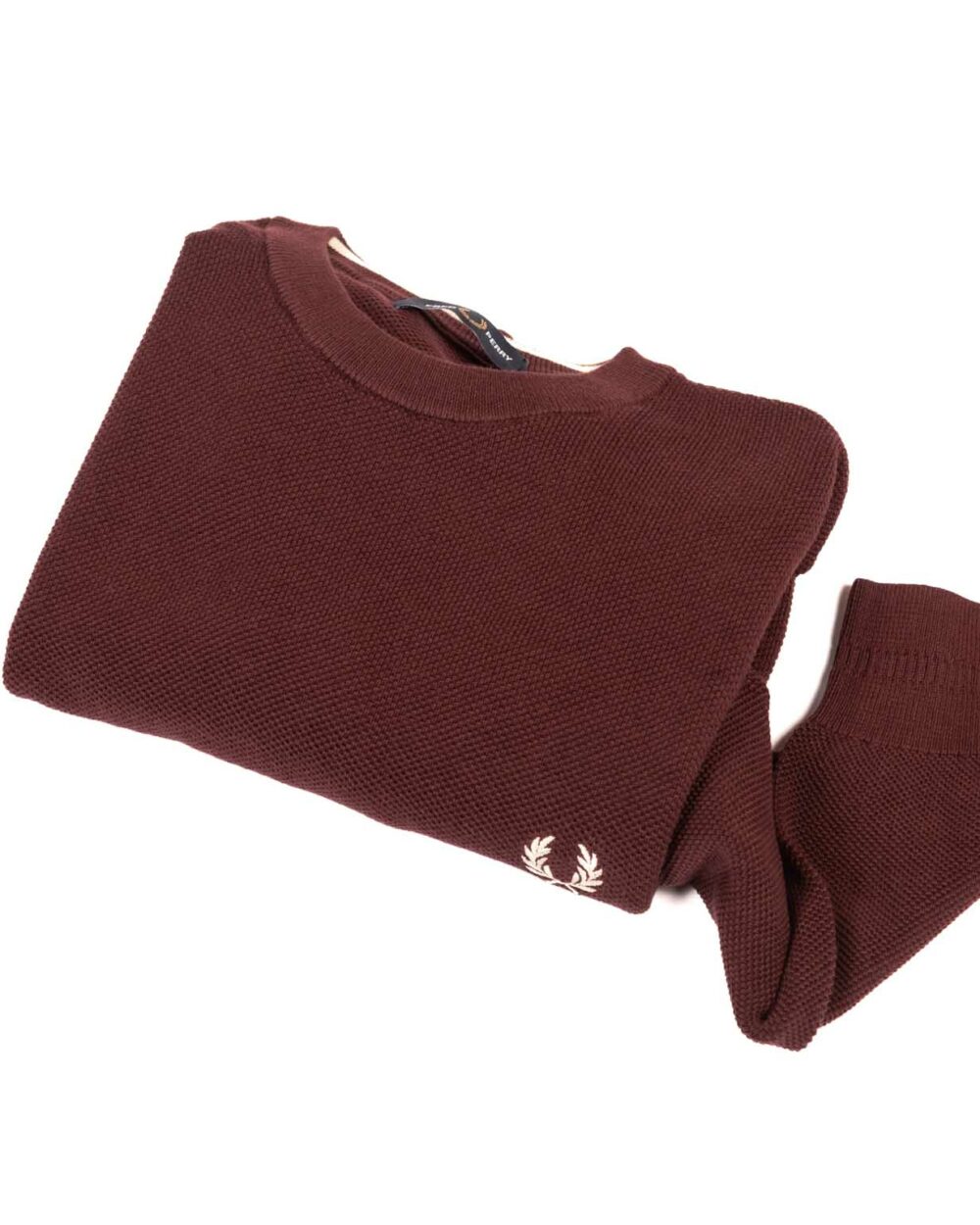 Fred Perry maglione bordeaux