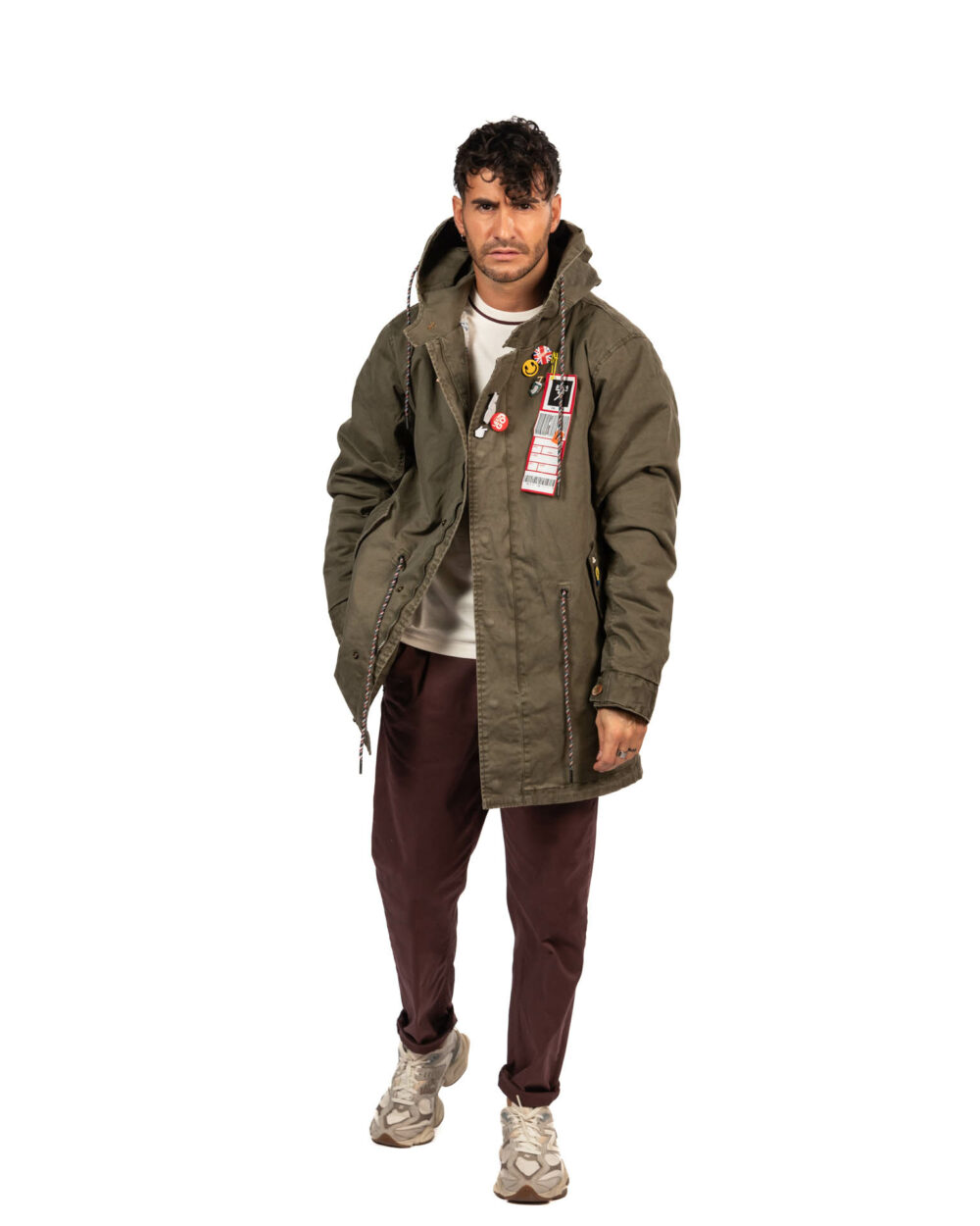 Berna parka verde