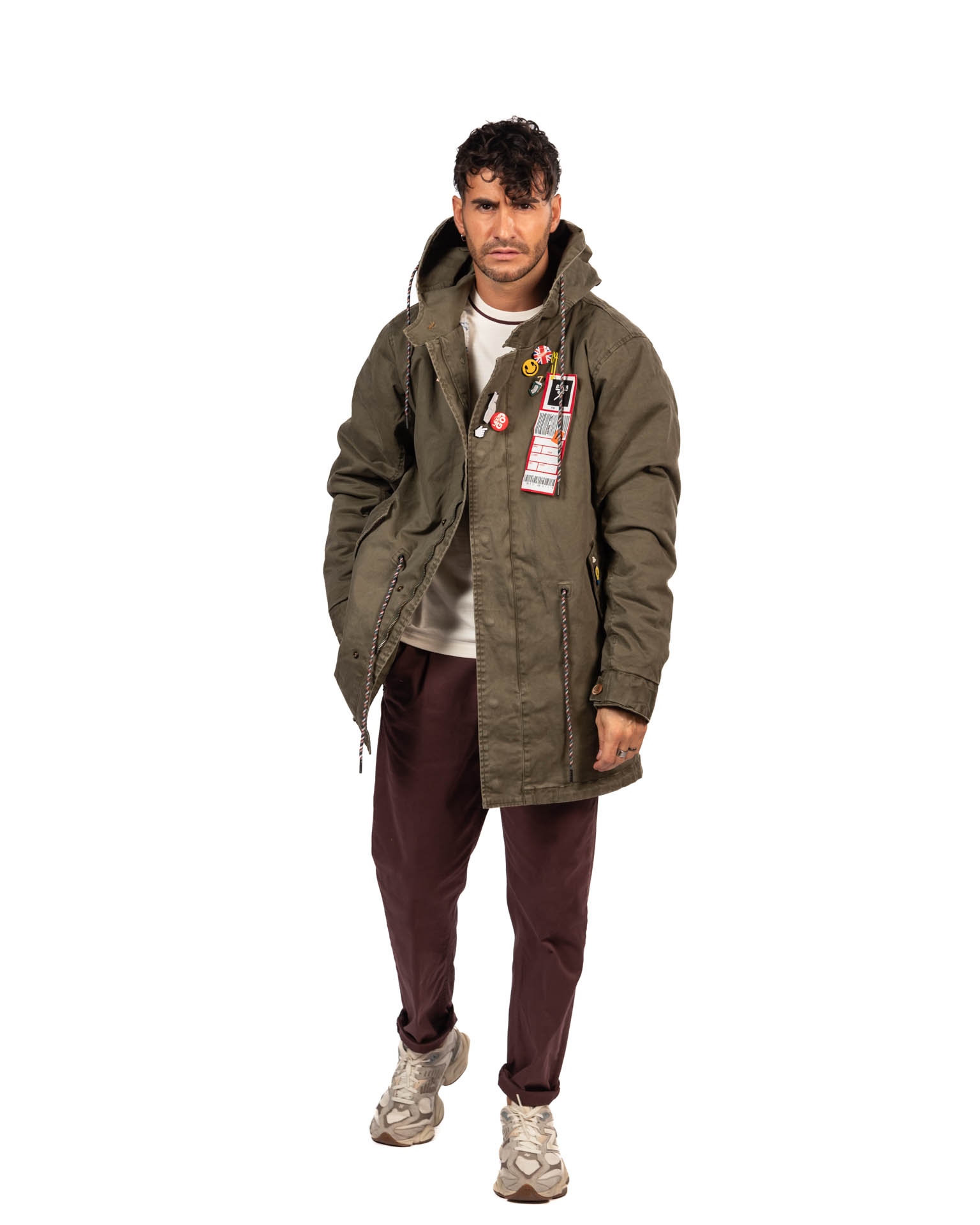 Berna parka verde