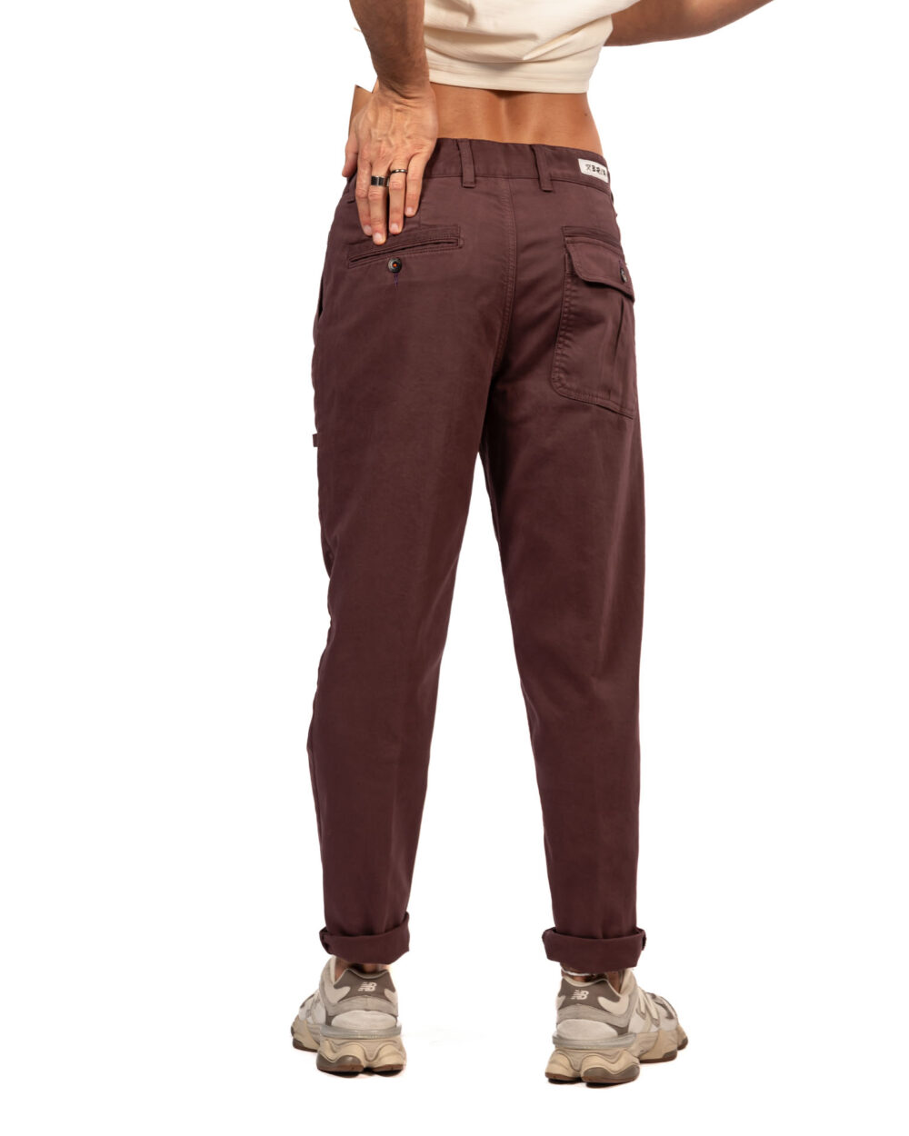 Berna pantaloni con pinces frontali - immagine 3