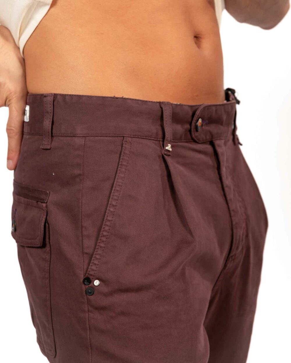 Berna pantaloni con pinces frontali - immagine 4