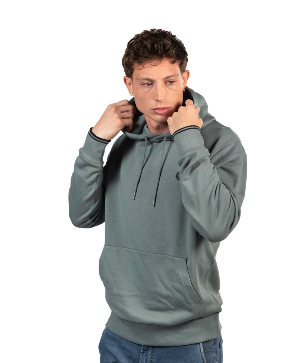 Fred Perry felpa con cappuccio - immagine 2