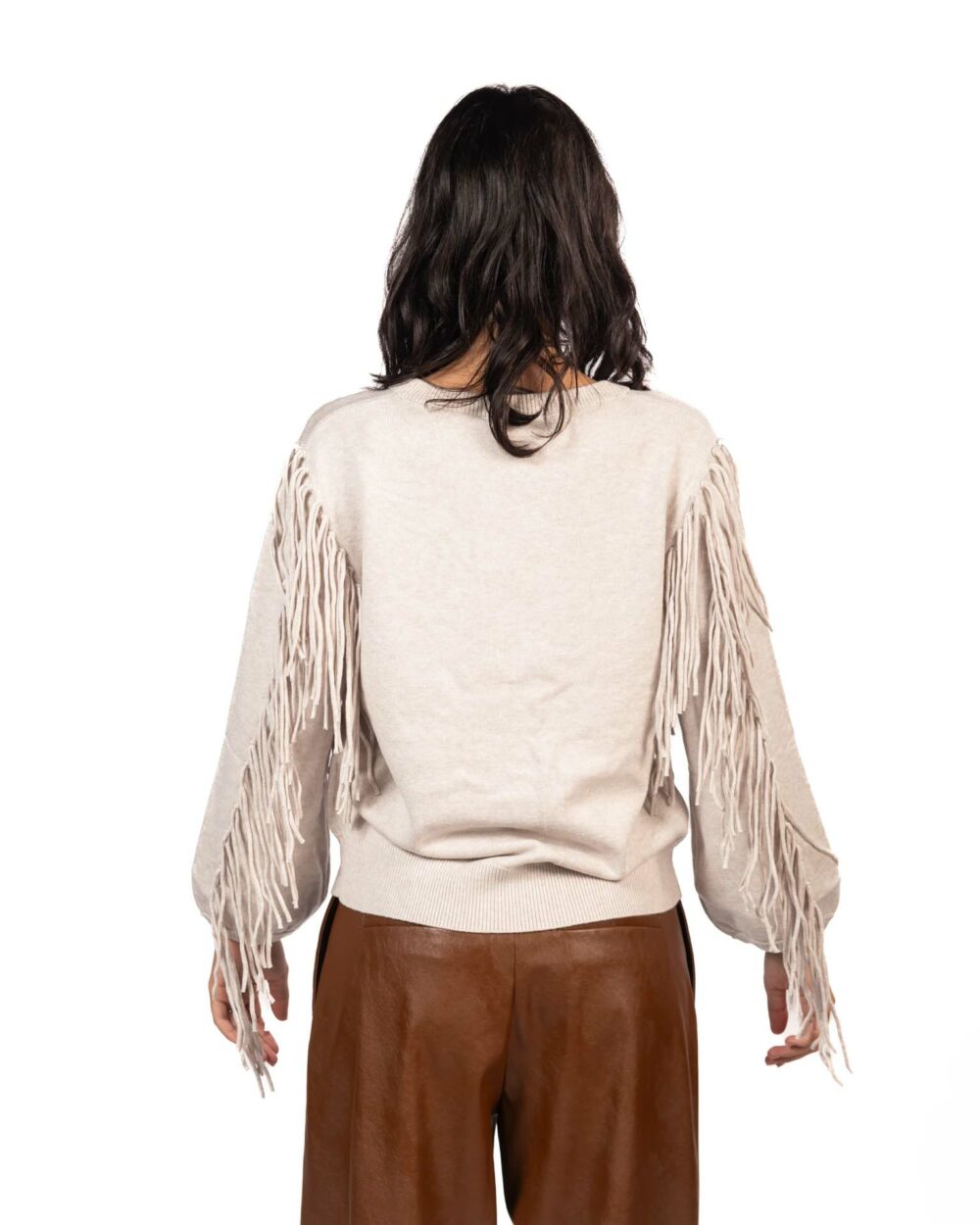 Emme marella maglia con frange - immagine 4