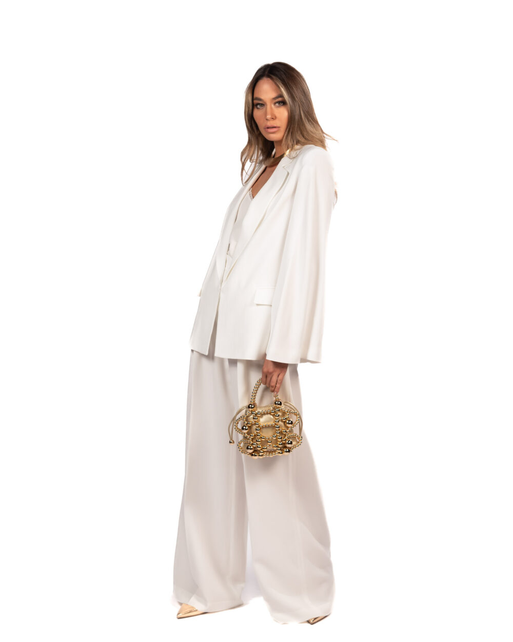 Twinset giacca bianca - immagine 2