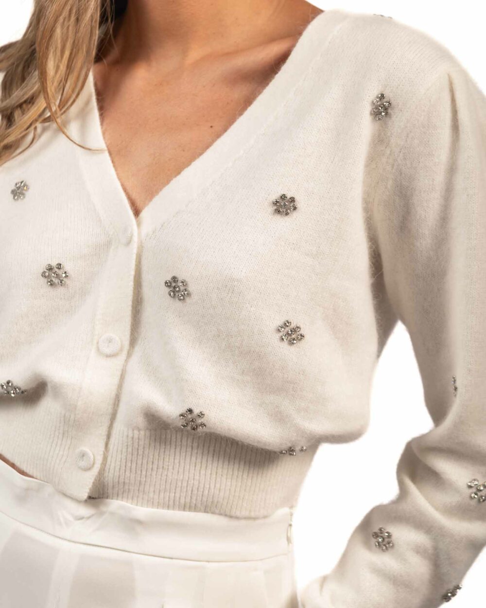 Twinset cardigan bianco - immagine 3