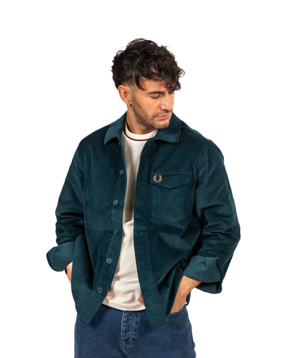 Fred Perry camicia in velluto - immagine 2