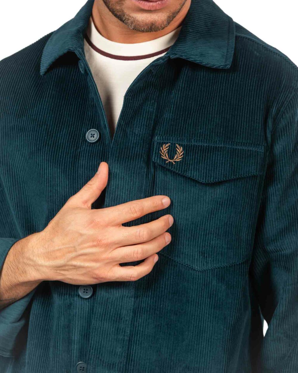 Fred Perry camicia in velluto - immagine 5