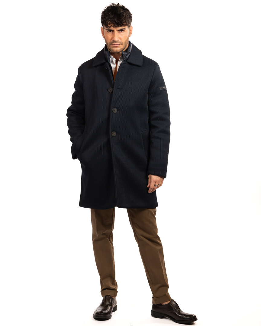 Unity giubbino lungo blu - immagine 2