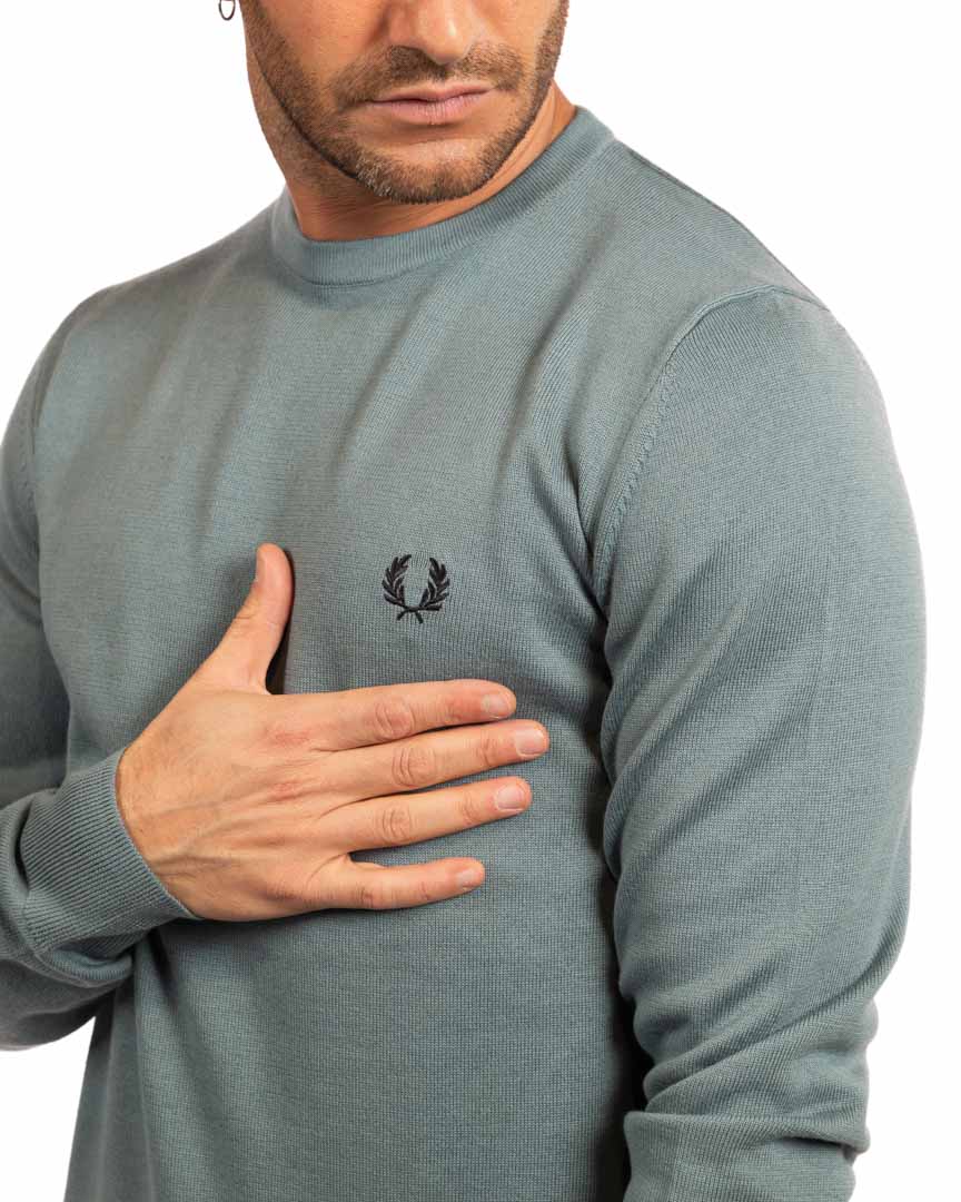 Fred Perry - maglione carta da zucchero - immagine 2