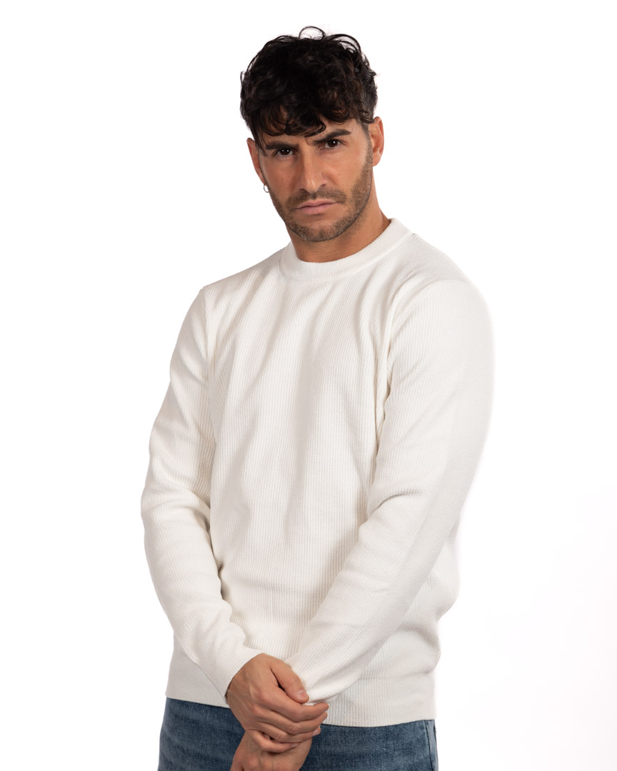 Antony Morato - maglioncino bianco - immagine 2