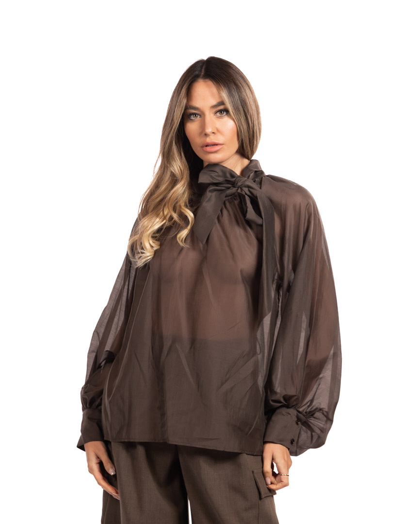 Vicolo blusa marrone