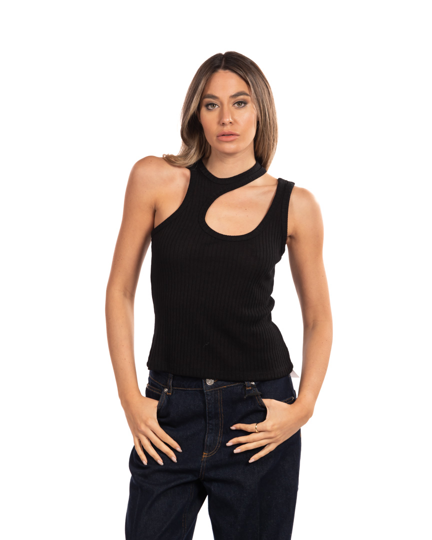 Souvenir canotta nera