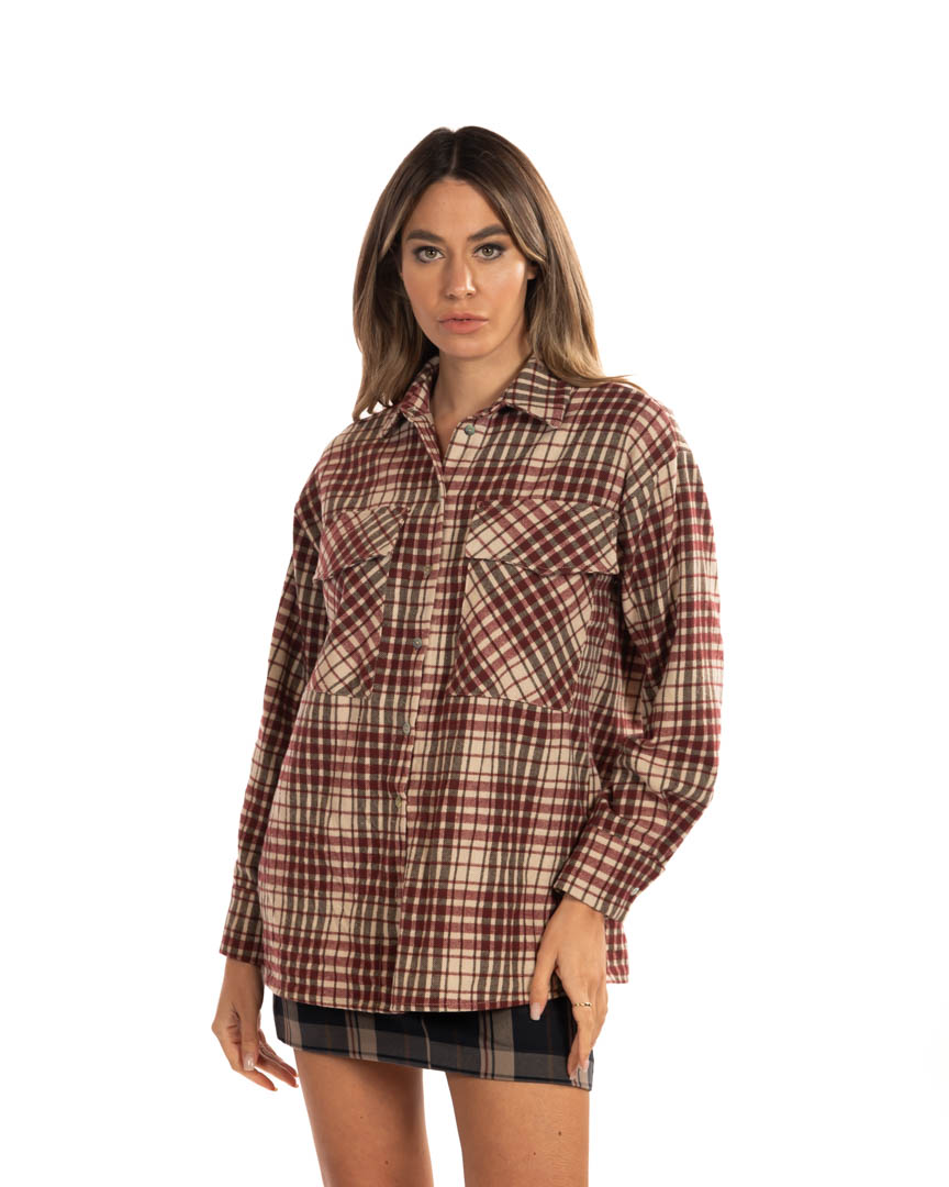 Vicolo camicia in fantasia