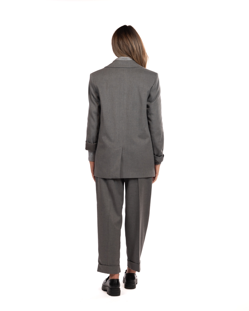 Penny Black giacco doppio petto grigia - immagine 2