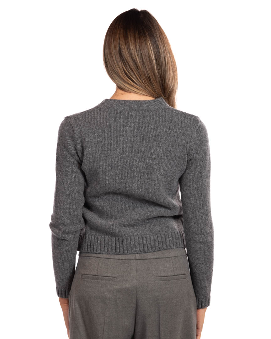 Weekend Max Mara cardigan grigio - immagine 3