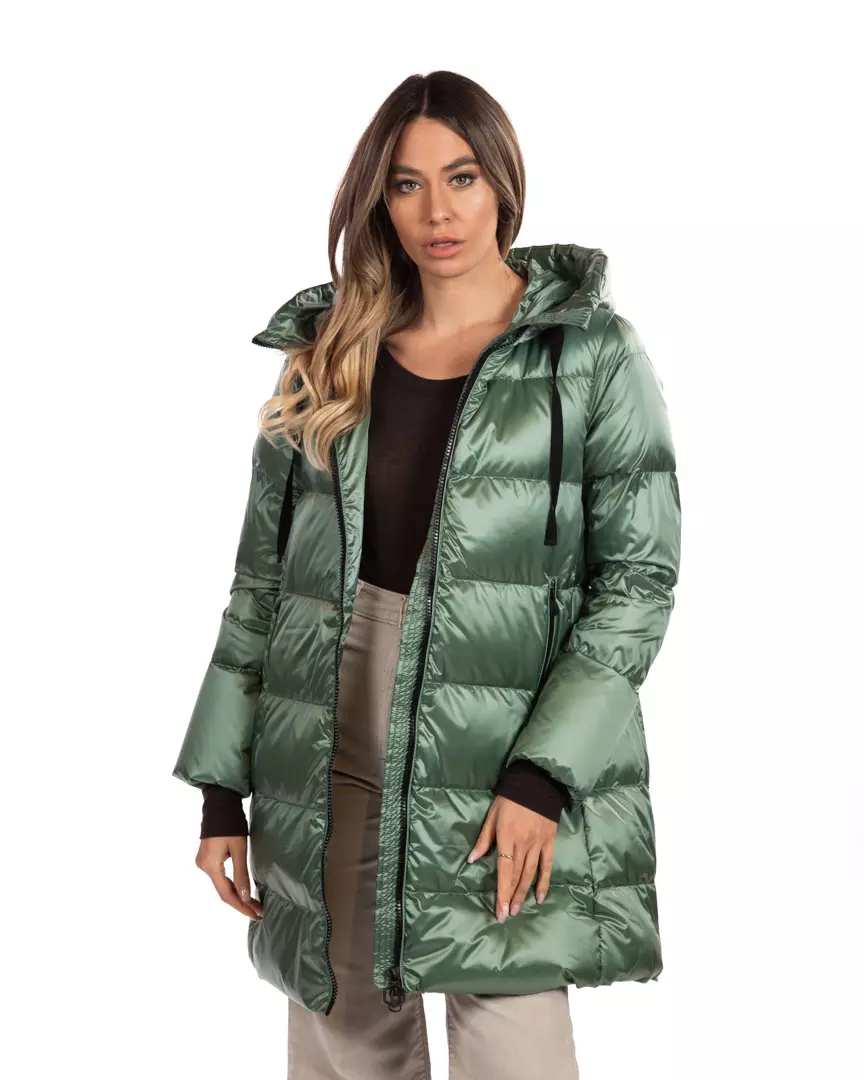 Hox piumino acqua marina