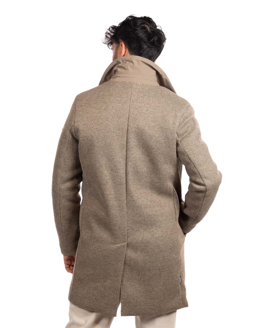 Unity giubbino lungo taupe - immagine 3