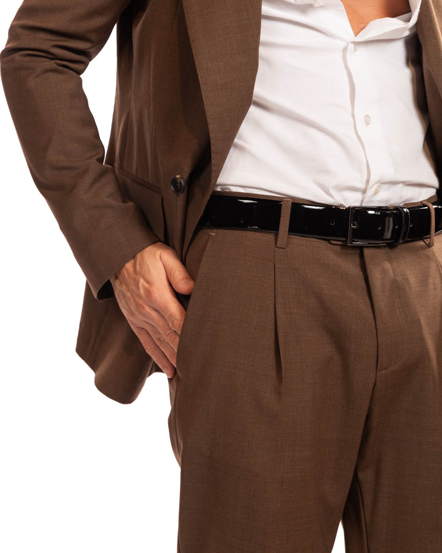 Adriano Langella - completo marrone - immagine 3