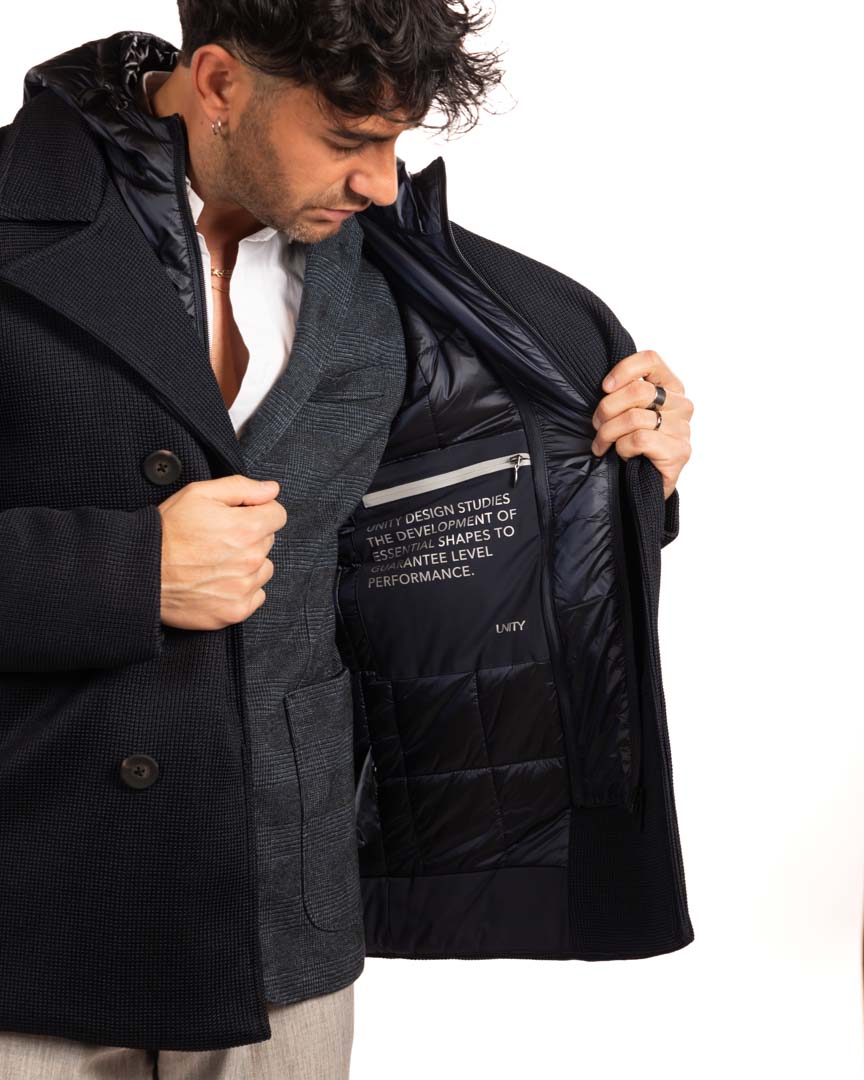 Unity giubbino corto blu - immagine 5