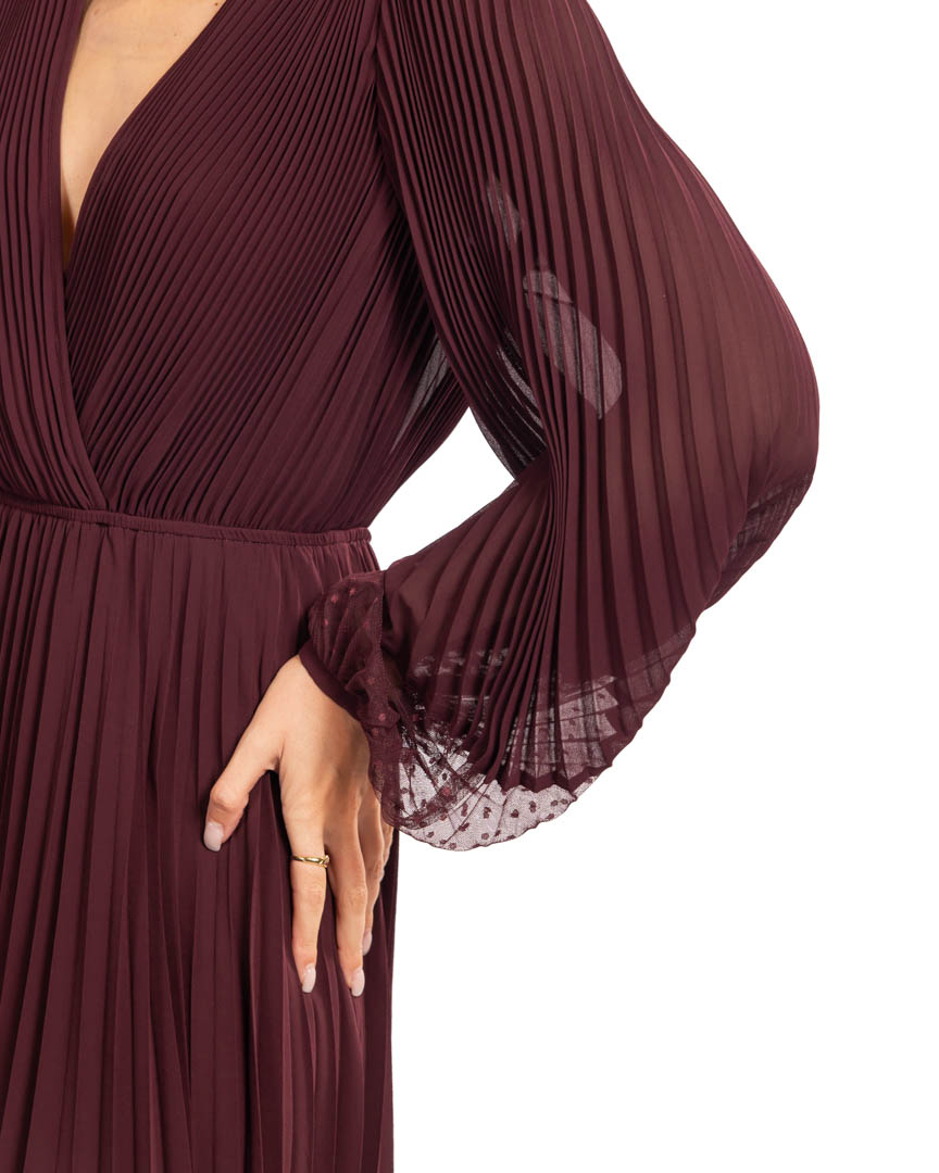 Twinset abito bordeaux - immagine 4