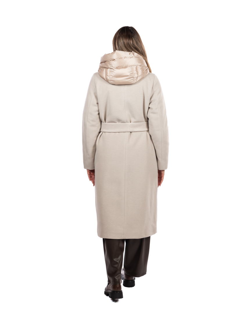 Emme Marella cappotto imbottito beige - immagine 3