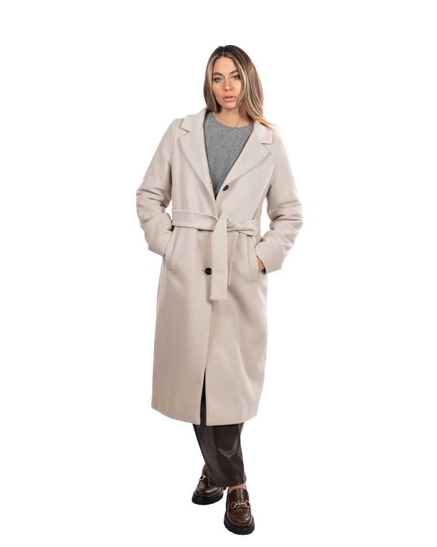 Emme Marella cappotto imbottito beige - immagine 6