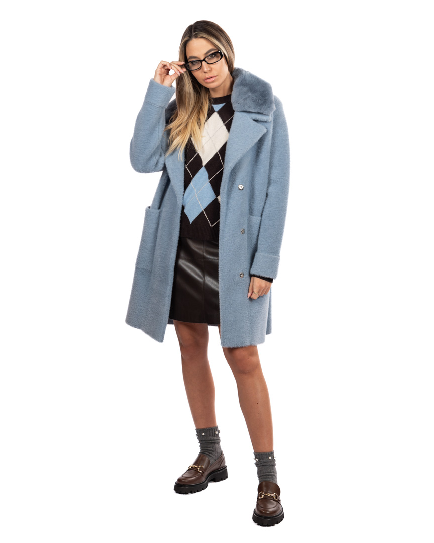 Montereggi cappotto azzurro - immagine 5